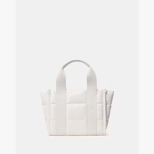 NWT Kate Spade Kip Puffy Mini Tote Optic White